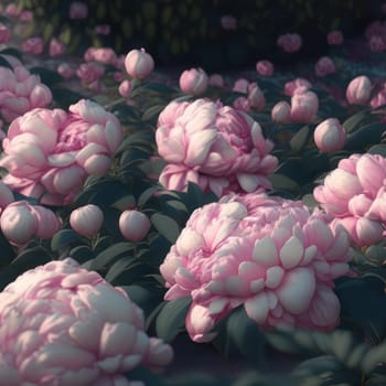 Peonies. Image created by AI