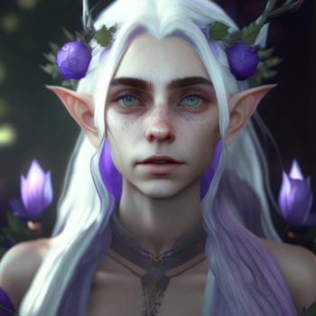 Fantastic Elf. Image created by AI