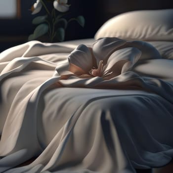 Bed. Image created by AI