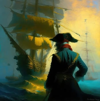 pirate. Image created by AI