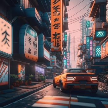 Tokyo Street. Image created by AI