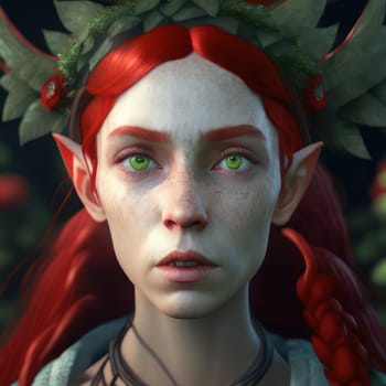 Fantastic Elf. Image created by AI