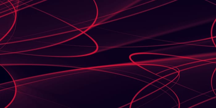 Red Technology Abstract Background with Modern Futuristic Engineering