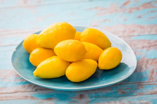 Limequats ( botanically known as Citrus x floridana ) hybrid of West Indian lime and kumquat