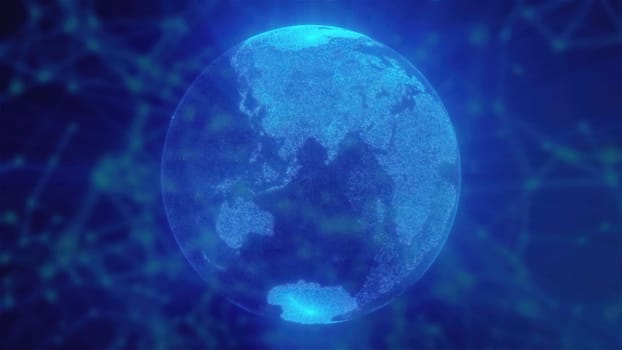 Abstract digital earth. Computer generated 3d render,Abstract digital earth. Computer generated 3d render
