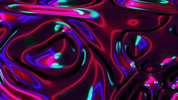 Iridescent cloth wave. Computer generated 3d render,Iridescent cloth wave. Computer generated 3d render