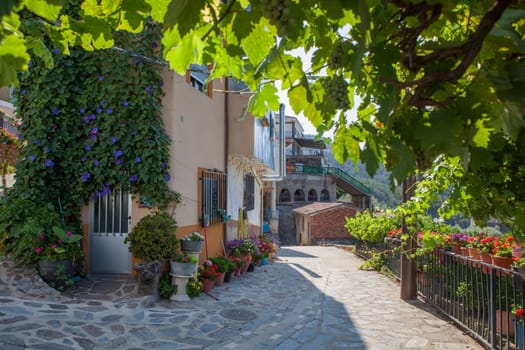 Huetre, beautiful little village in Las Hurdes Region, Caceres, Extremadura, Spain
