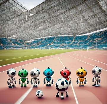 funny robots - ai generated content