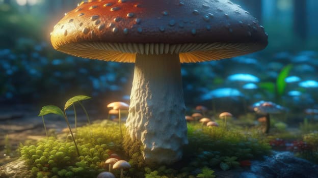 mushroom. Image created by AI