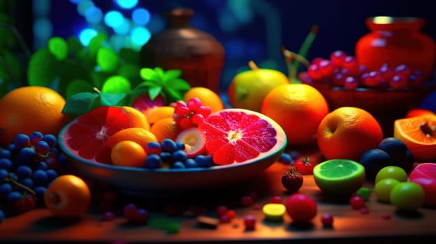 Healthy food. Image created by AI