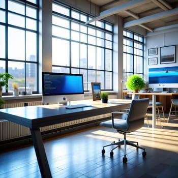 Office. Image created by AI