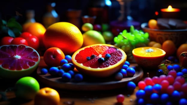 Healthy food. Image created by AI