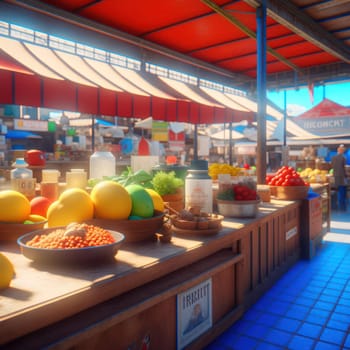 Market. Image created by AI