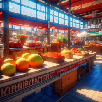 Market. Image created by AI
