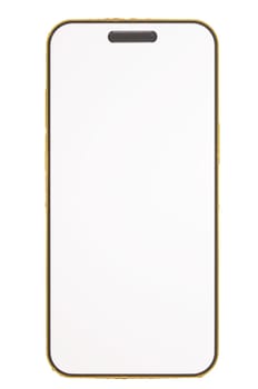 3D Illustration ,Smartphone mobile screen, technology mobile display light. WHITE space for graphic