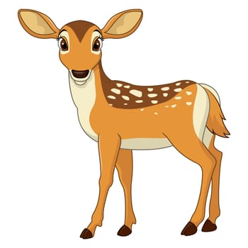 Cute deer cartoon