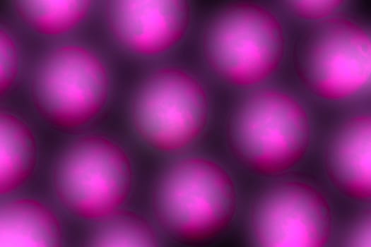 Abstract multiple pink colored earth planets with parallel universes. Futuristic technology texture for business and science presentation backdrop.