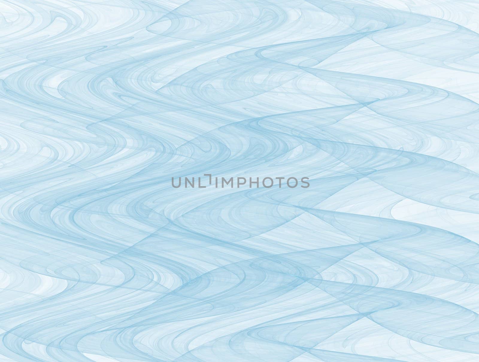 high res flame fractal filling the frame with light blue waves,zigzag