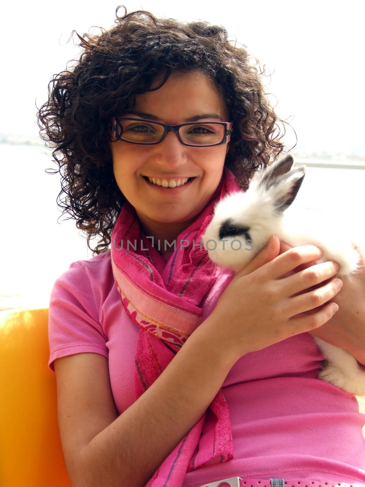 Girl with bunny by PauloResende