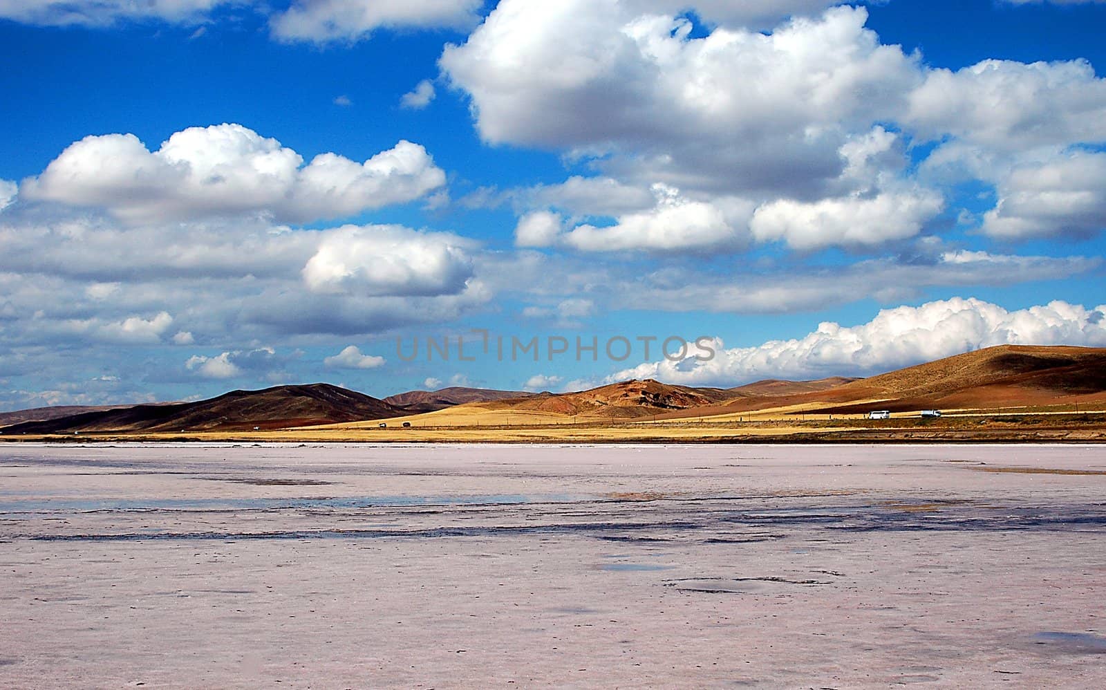 The big salt lake of Turkey