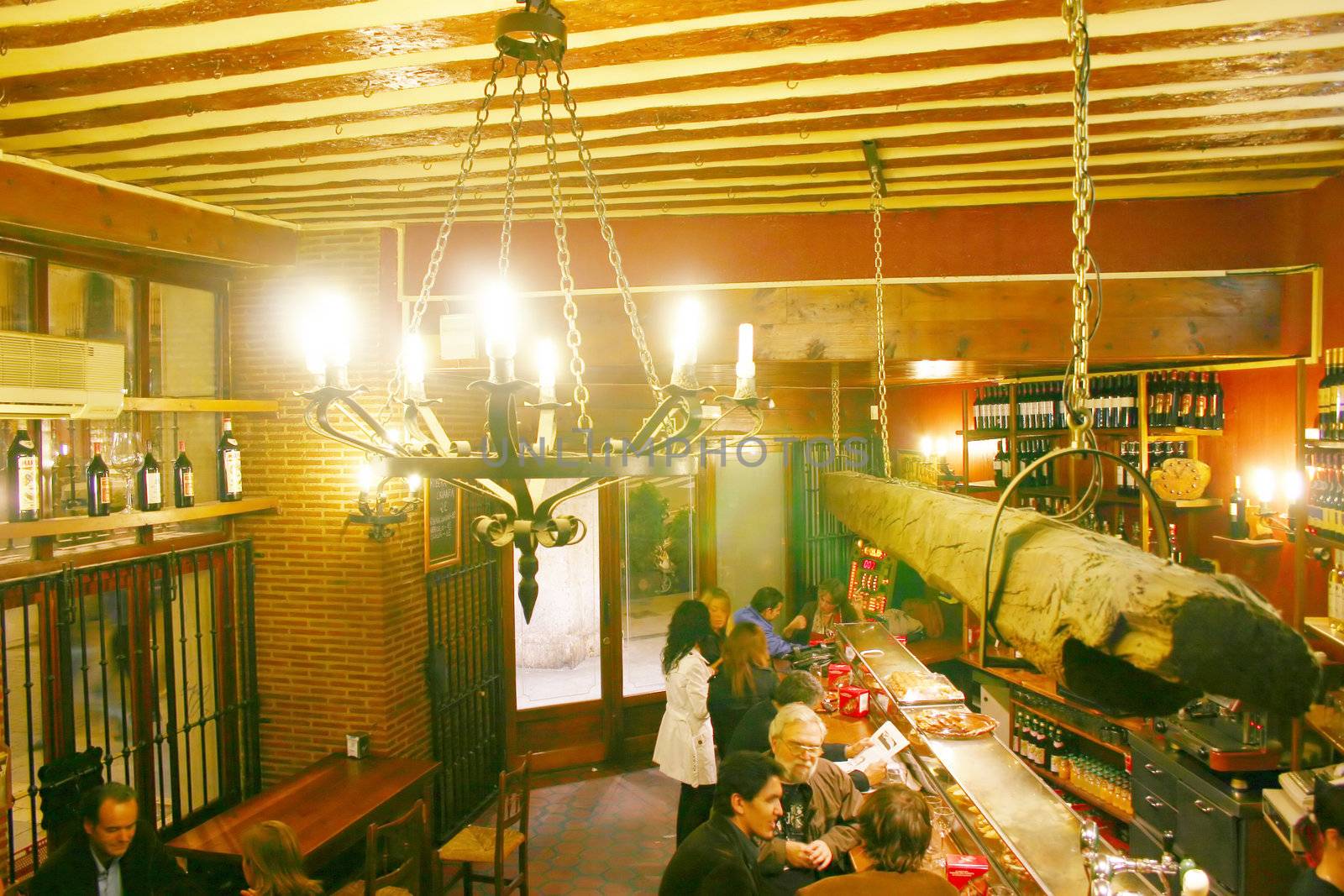 typical spanish tapas bar