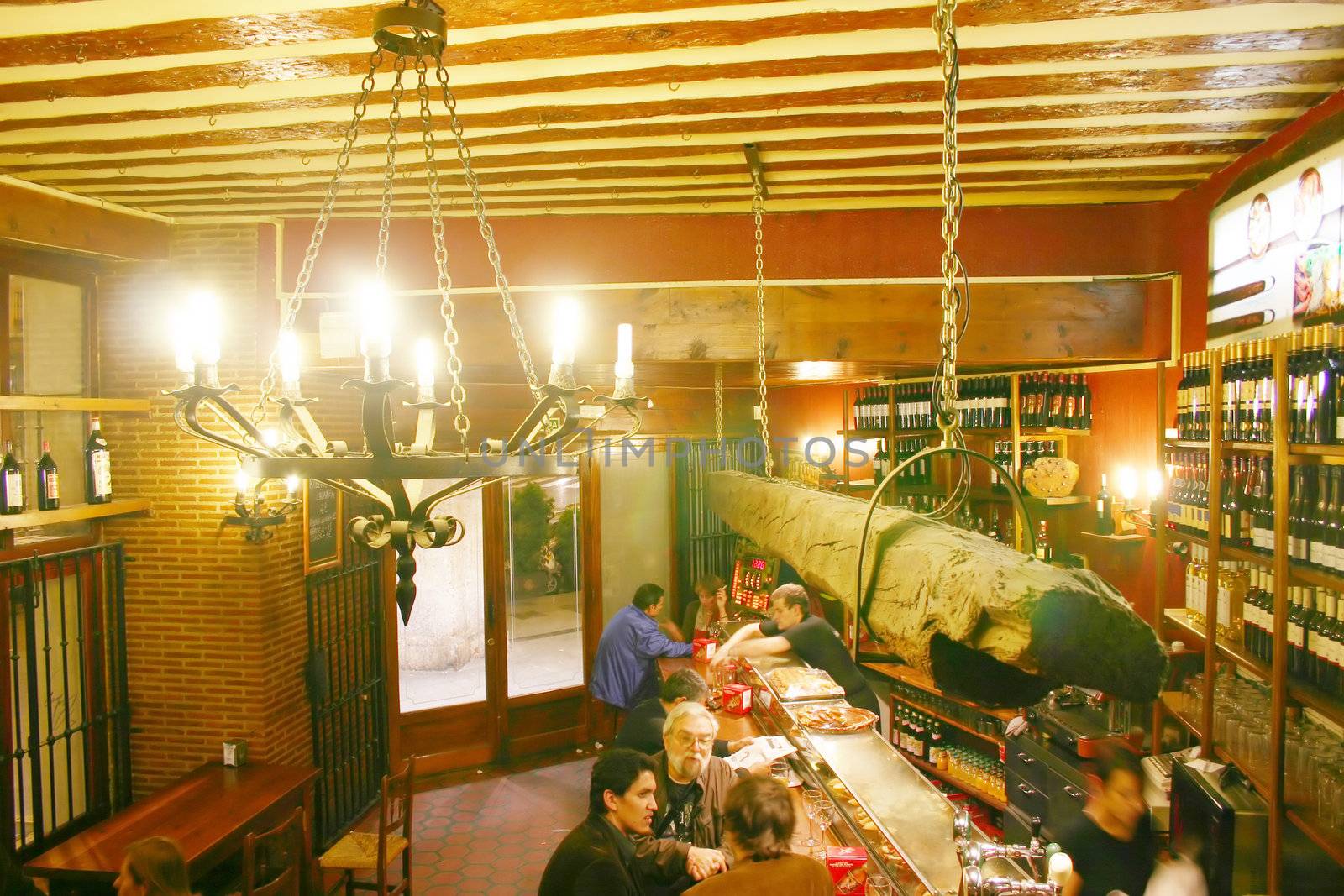 typical spanish tapas bar