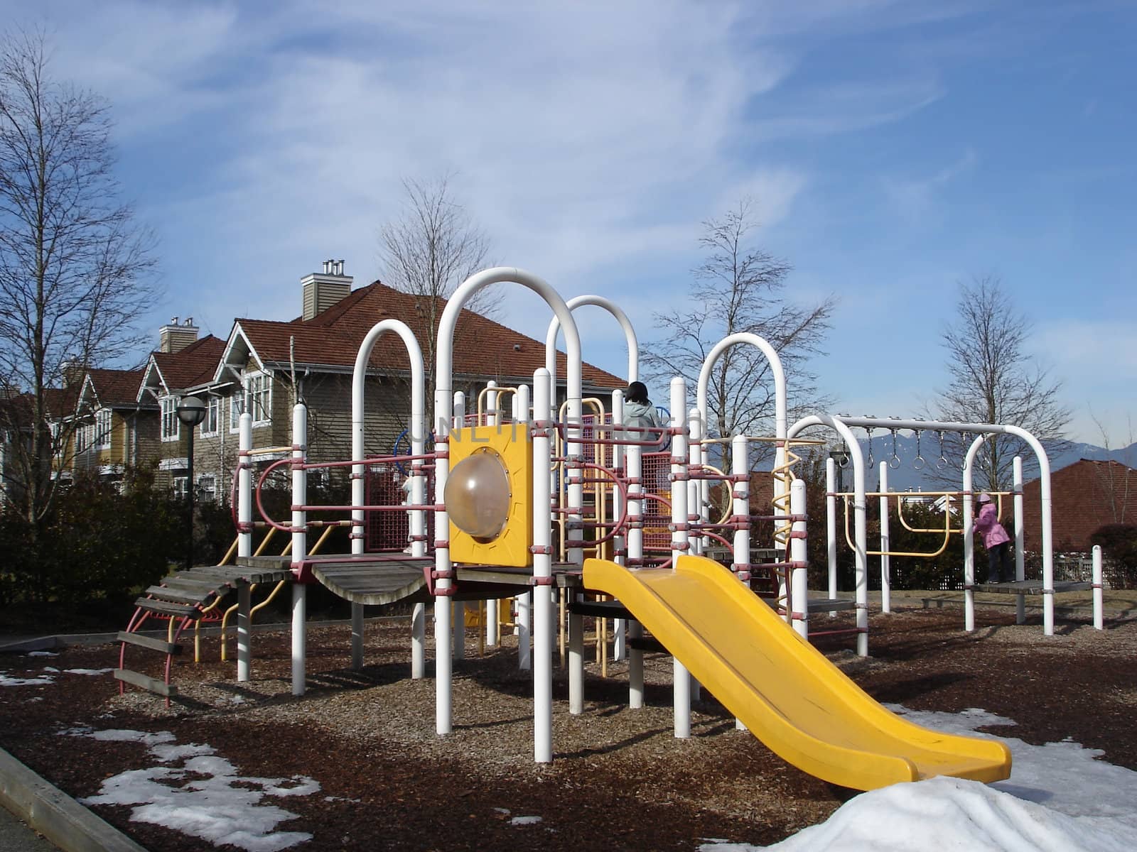 Playground Of A Townhouse Complex