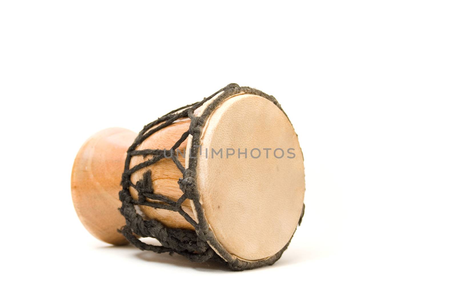 Bongo drum - isolated on white background.