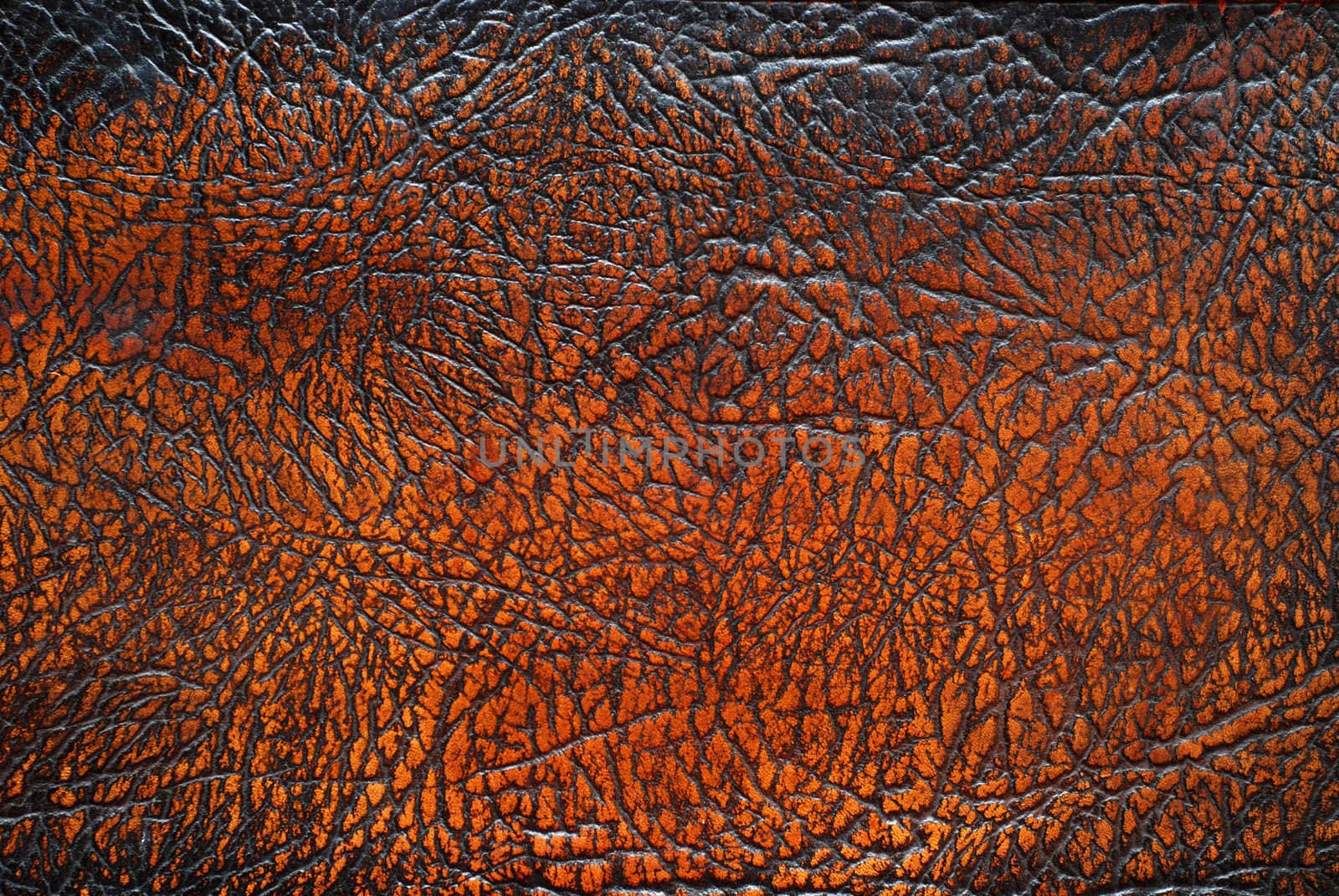Brown leather texture from old furniture.
