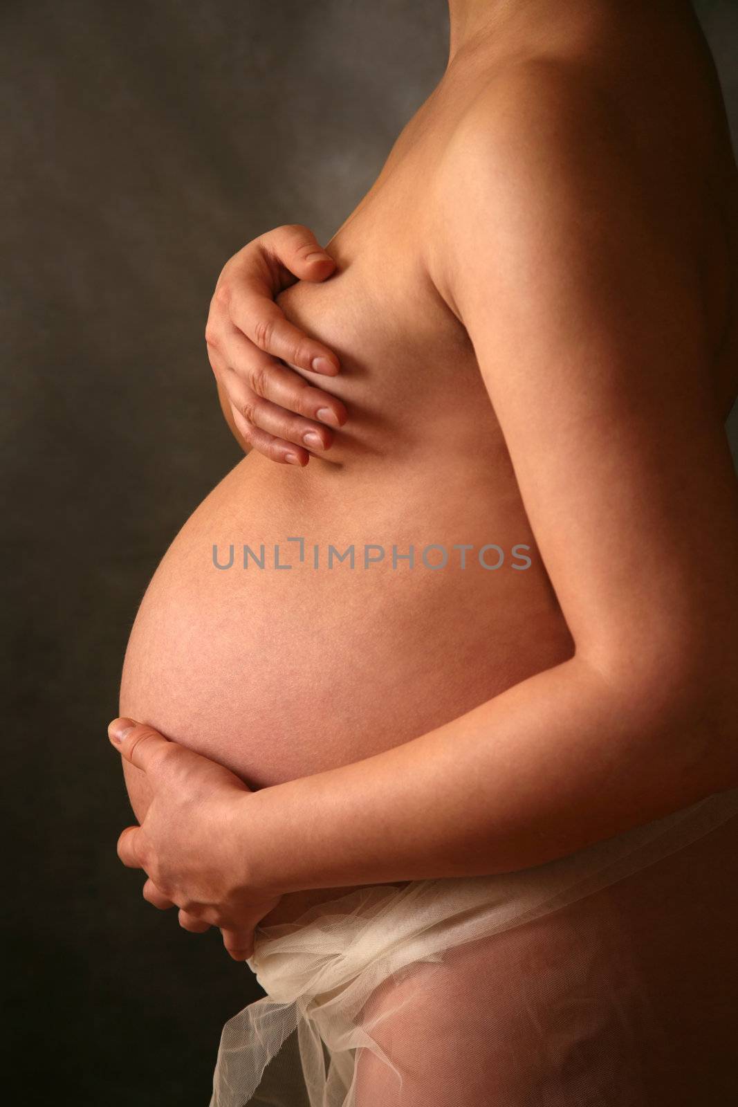 The pregnant woman on the ninth month. The boy was born