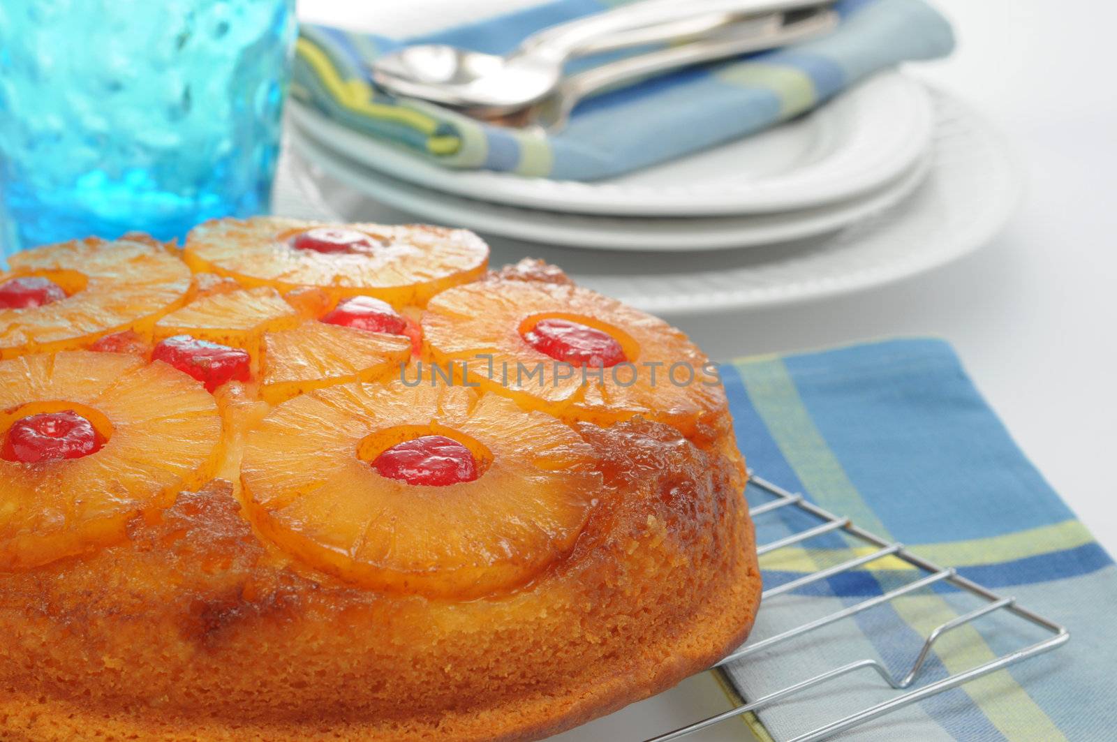 Pineapple Upside Down Cake by billberryphotography
