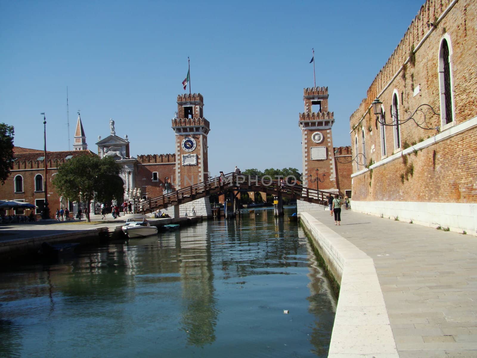 
The Venetian Arsenal (Italian: Arsenale di Venezia)shipyard and naval depot that played a leading role in Venetian empire-building. Castello sestiere VeniceEurope. 2008