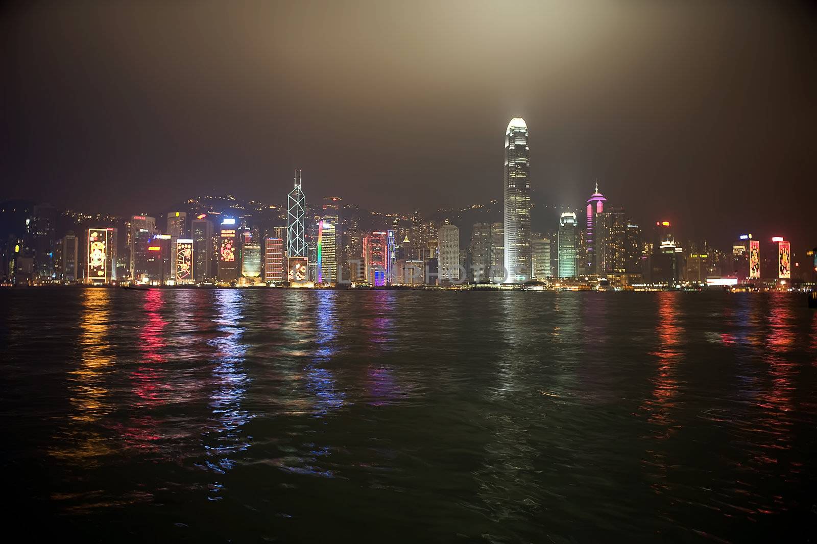 Hong Kong night view by Marcus