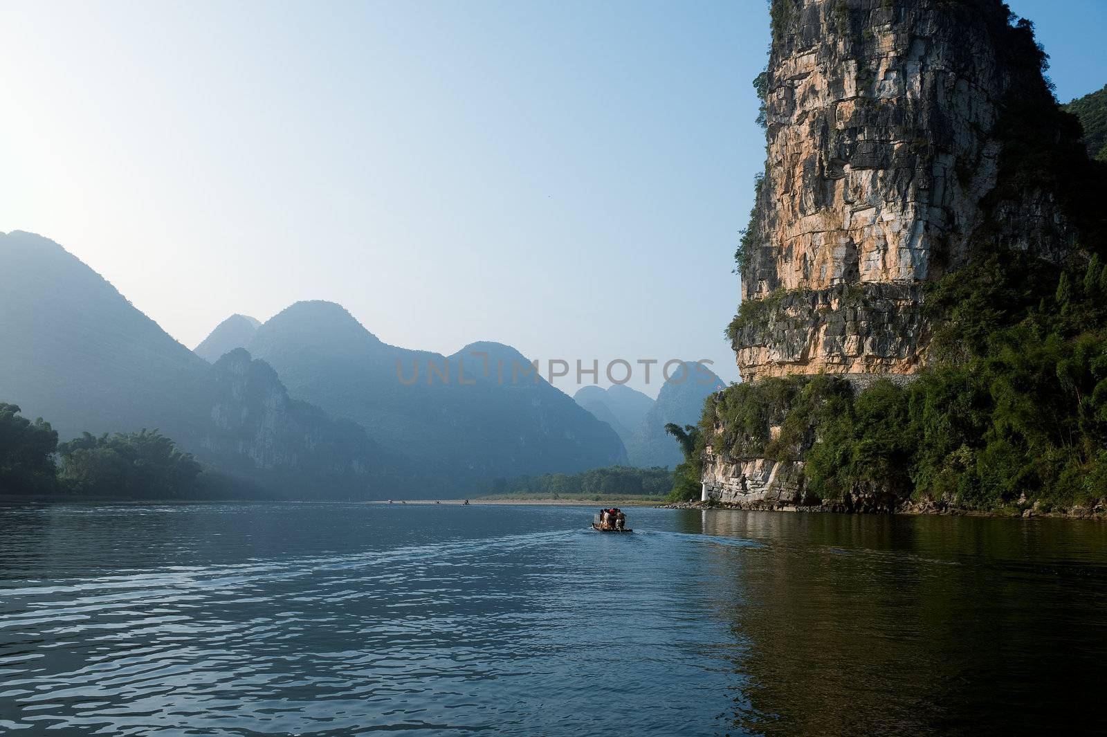 Guilin mountains in China by Marcus