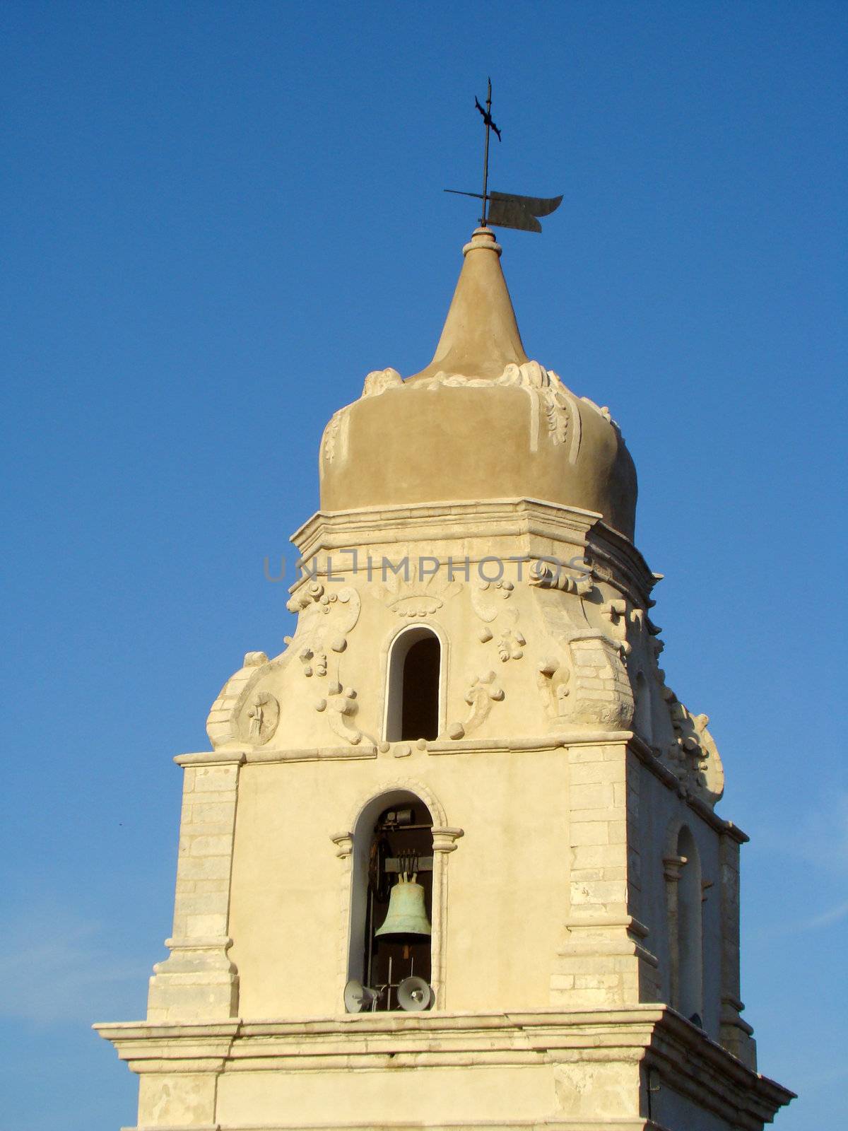 Bell Tower In Vieste
Bell tower of church in Vieste touristic capital of Gargano region in Apulia in Italy. 2007 