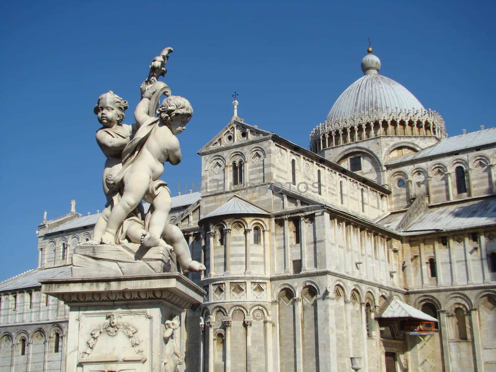 Cathedral in Pisa on Square of Miracles, Tuscany, Italy