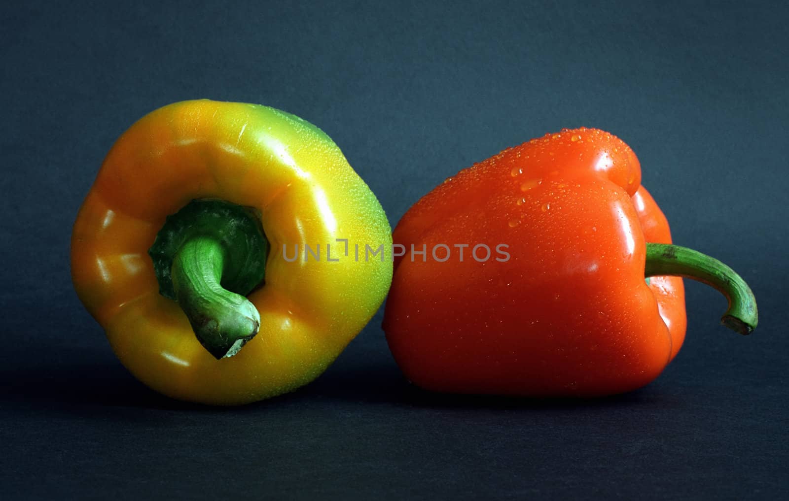 bulgarian pepper, tripod, flash light, softbox, background 