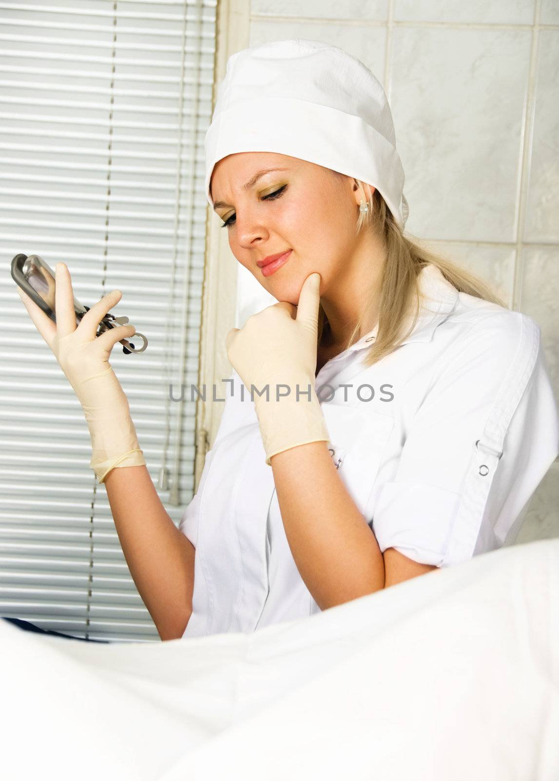 thoughtful gynecologist by lanak