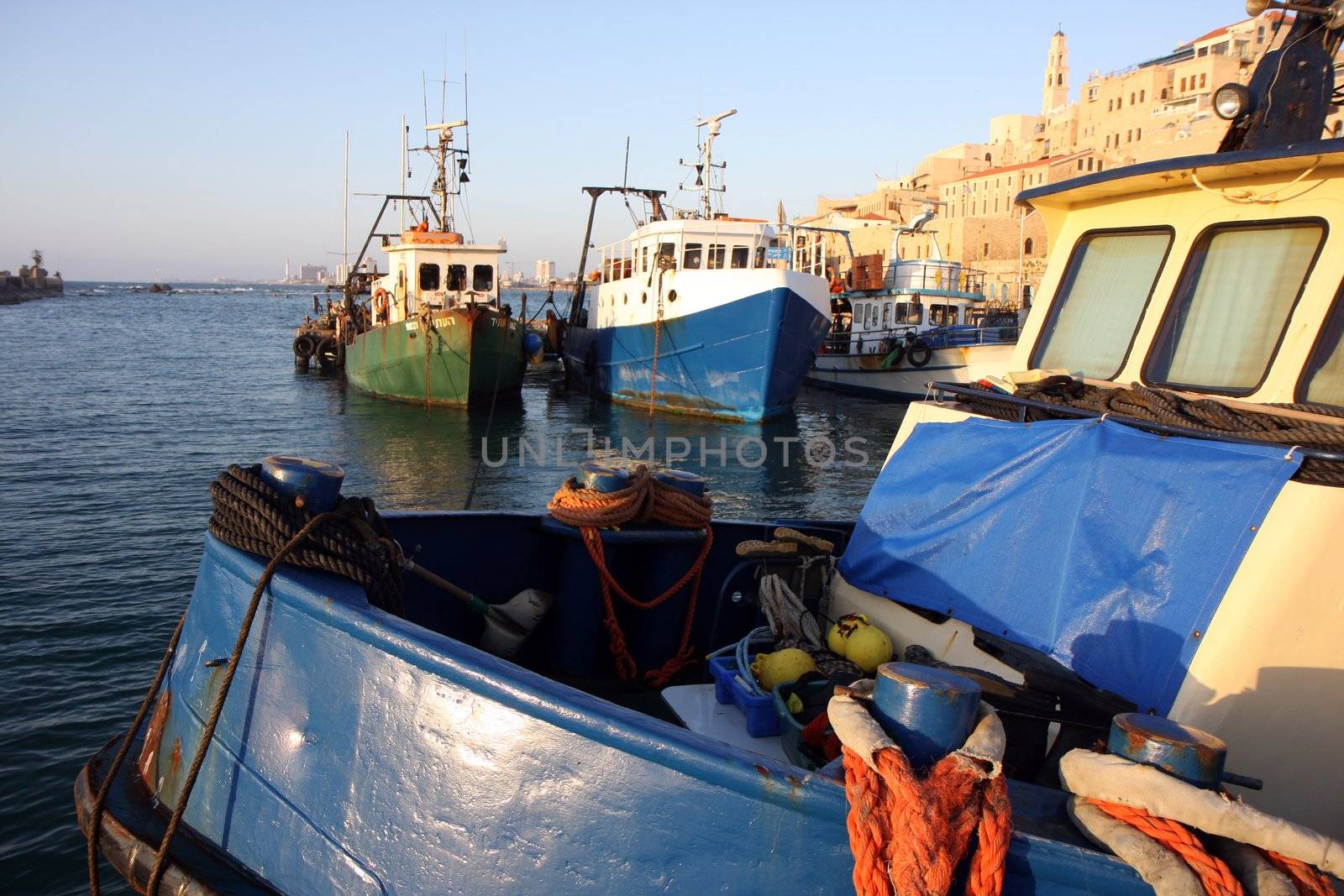 View to the old Jaffa port