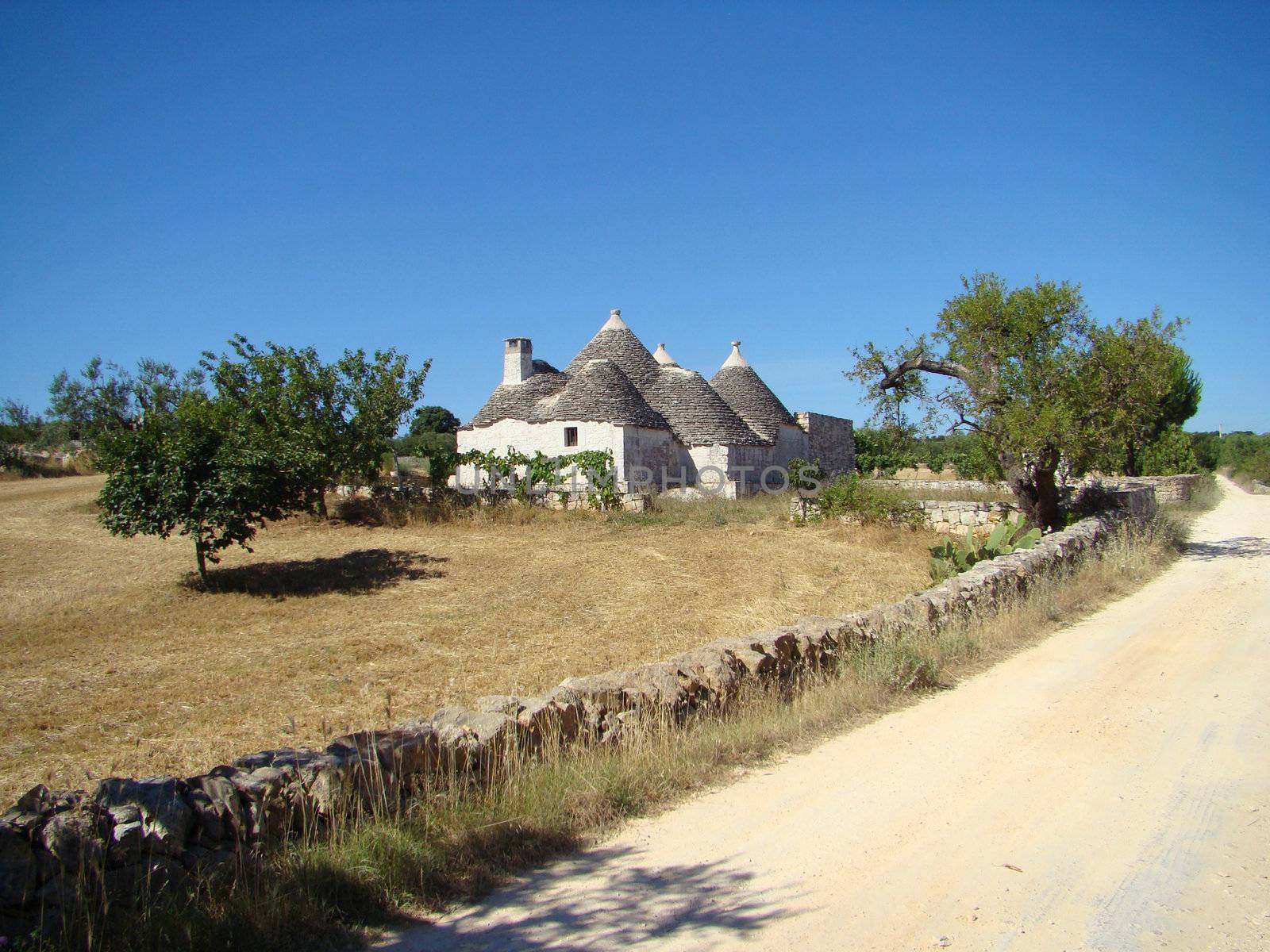  trulli in  Apulia,Italy                