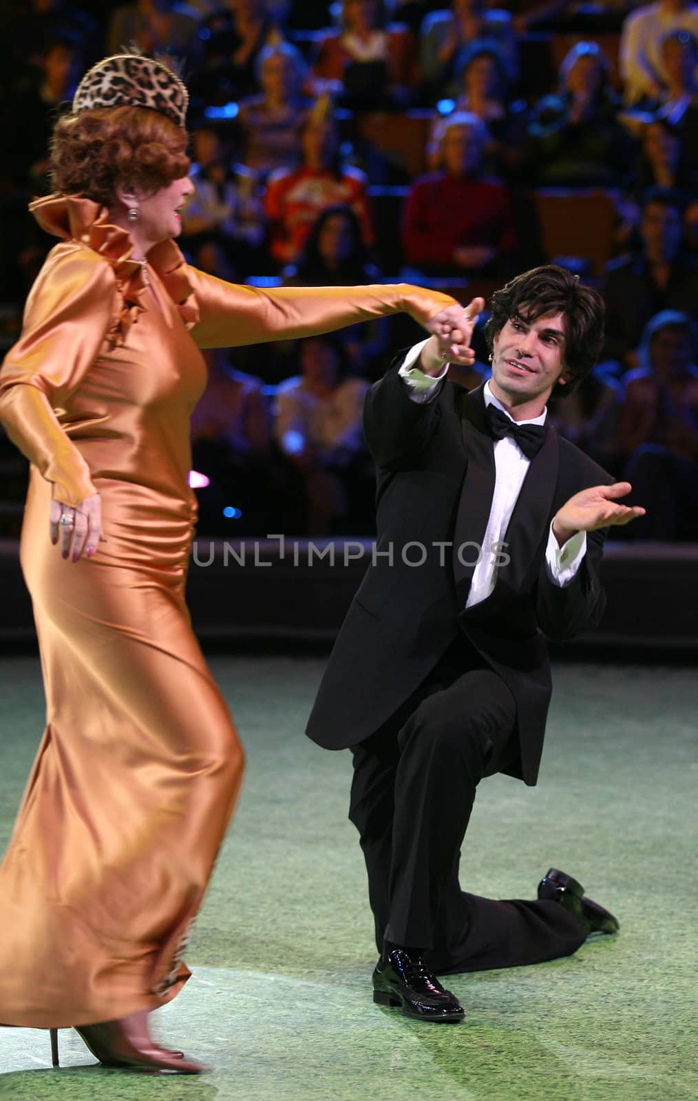Star of the Russian ballet - Nikolay Ciskaridze and a star of an operetta Tatyana Shmyga
