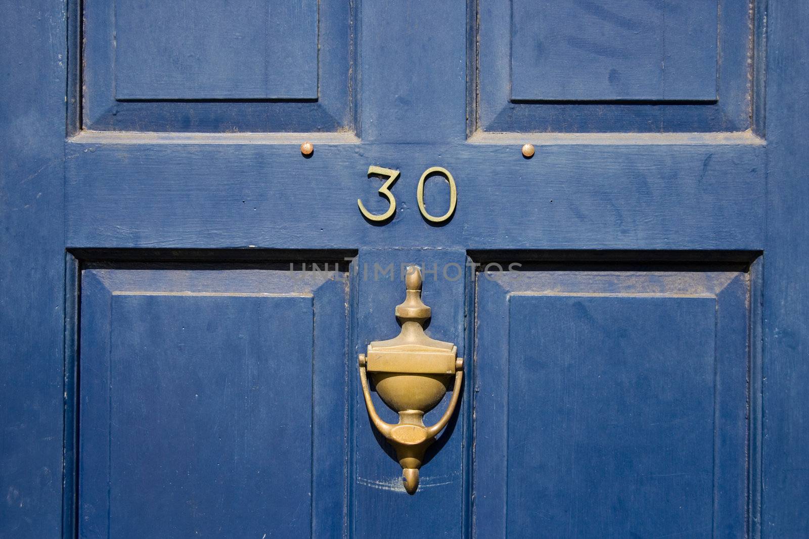 Blue door by mihhailov