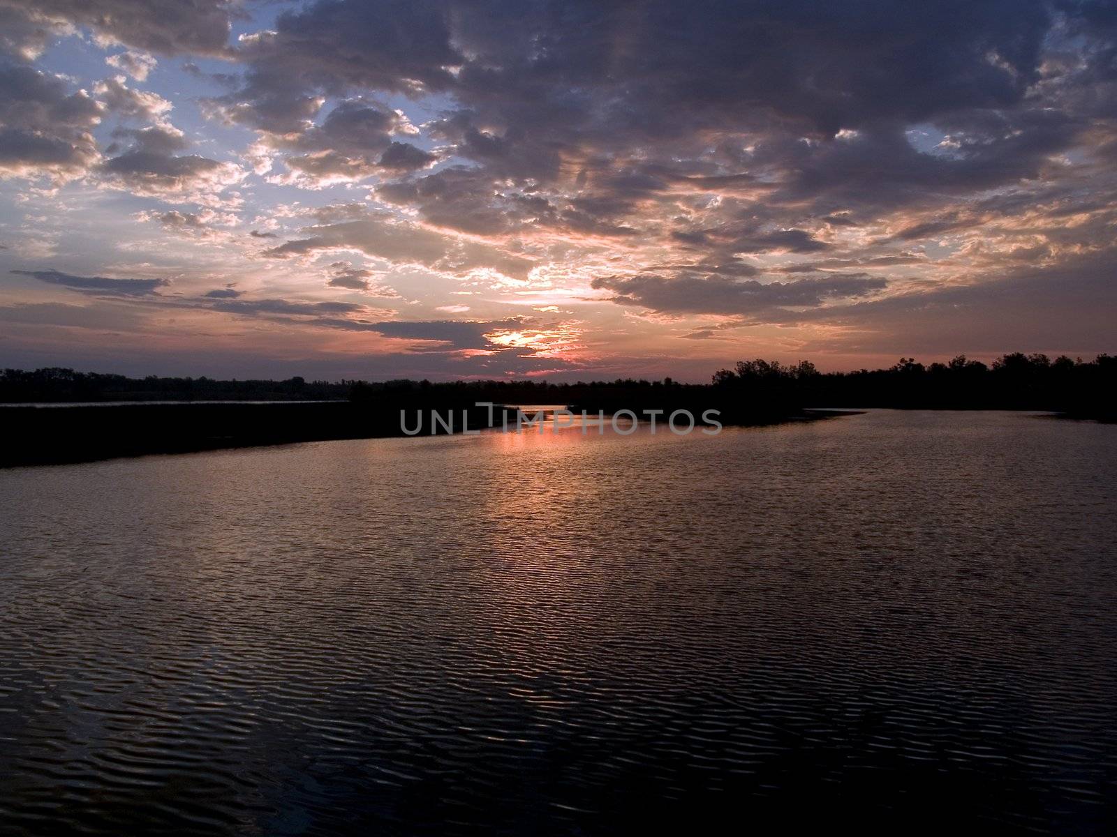 Dawn at Lake Mitchell - Mitchell, South Dakota