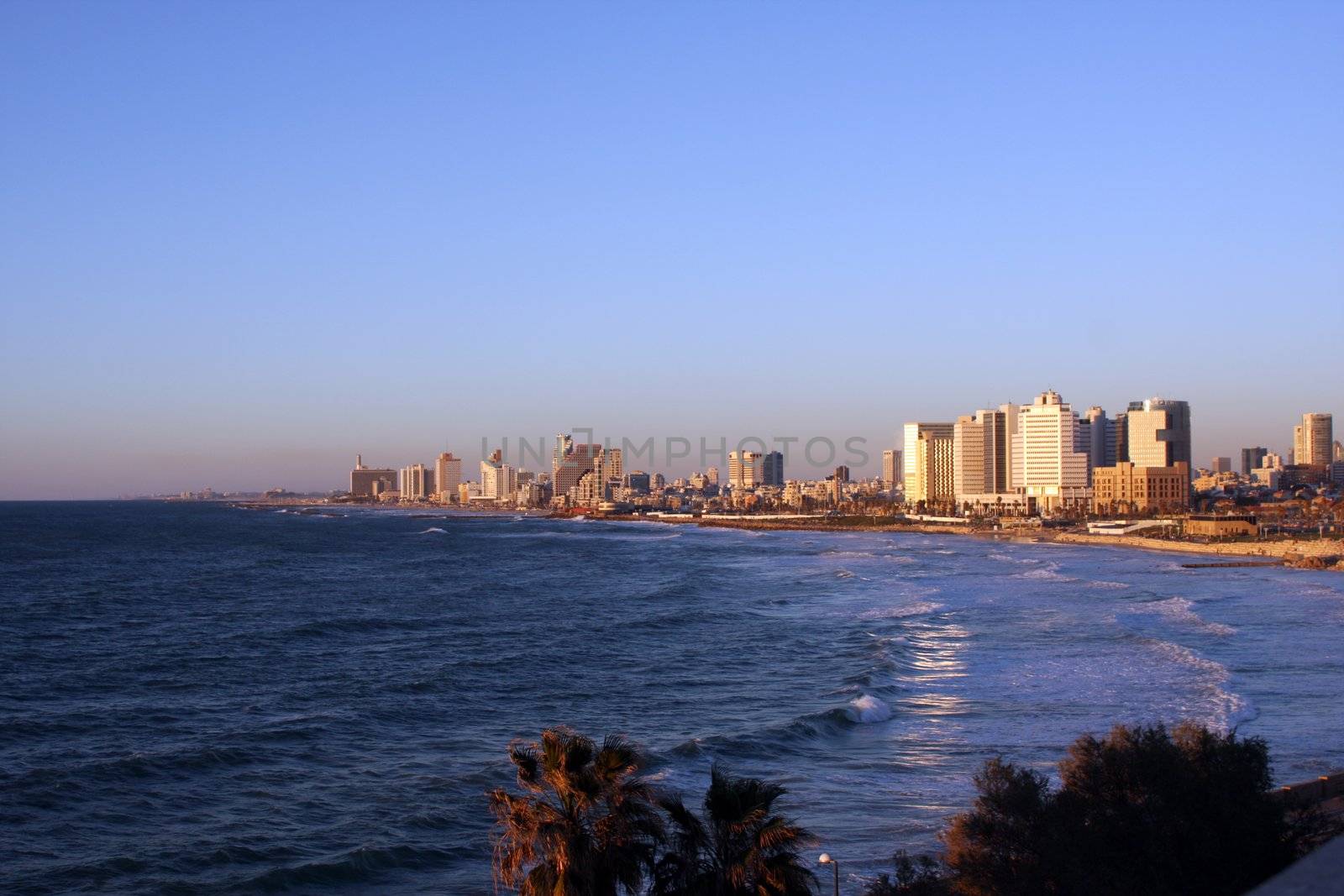 Tel Aviv beach view