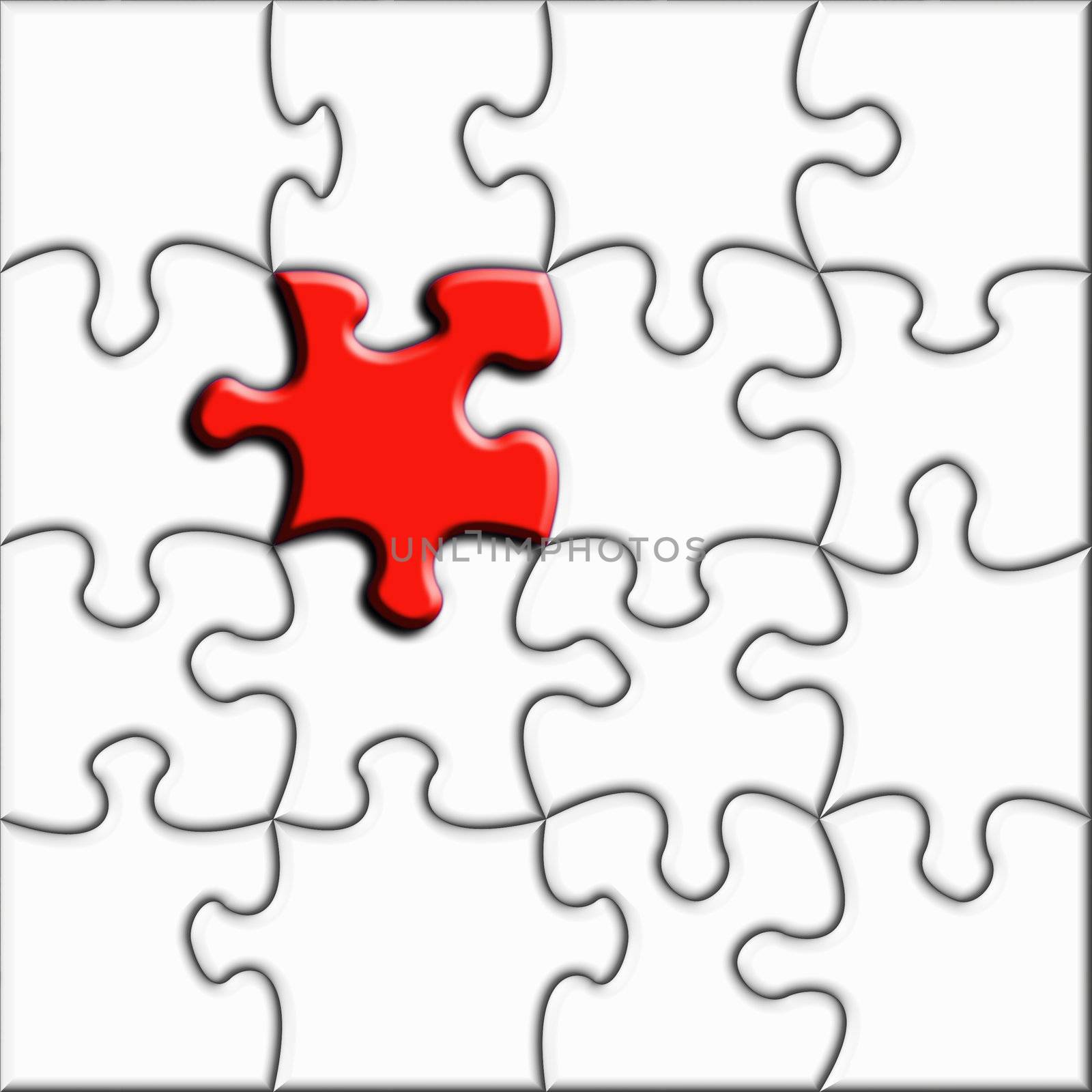 the missing piece of puzzle