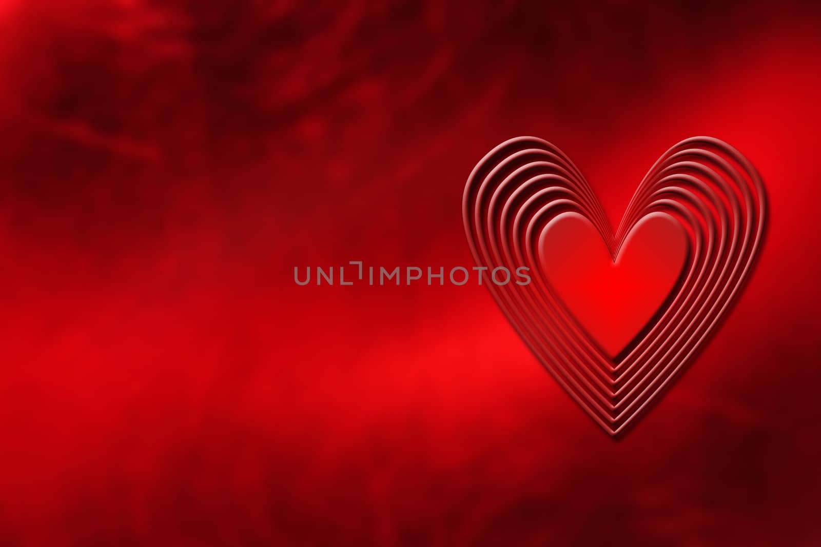 abstract heart background