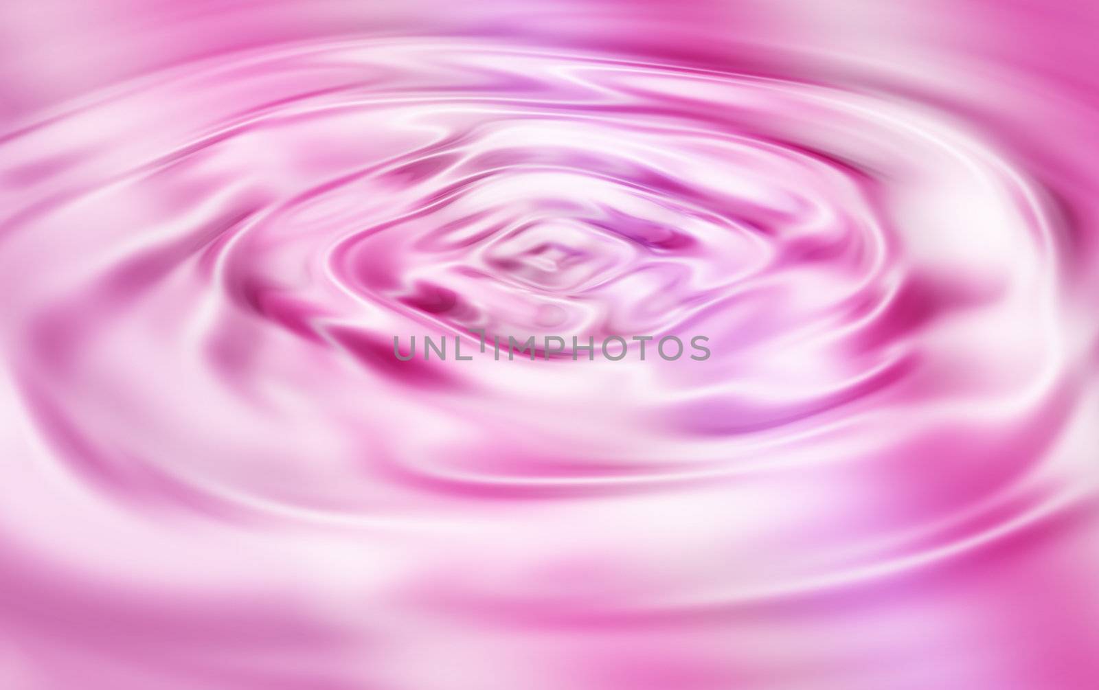 abstract water ripple with heart flowing