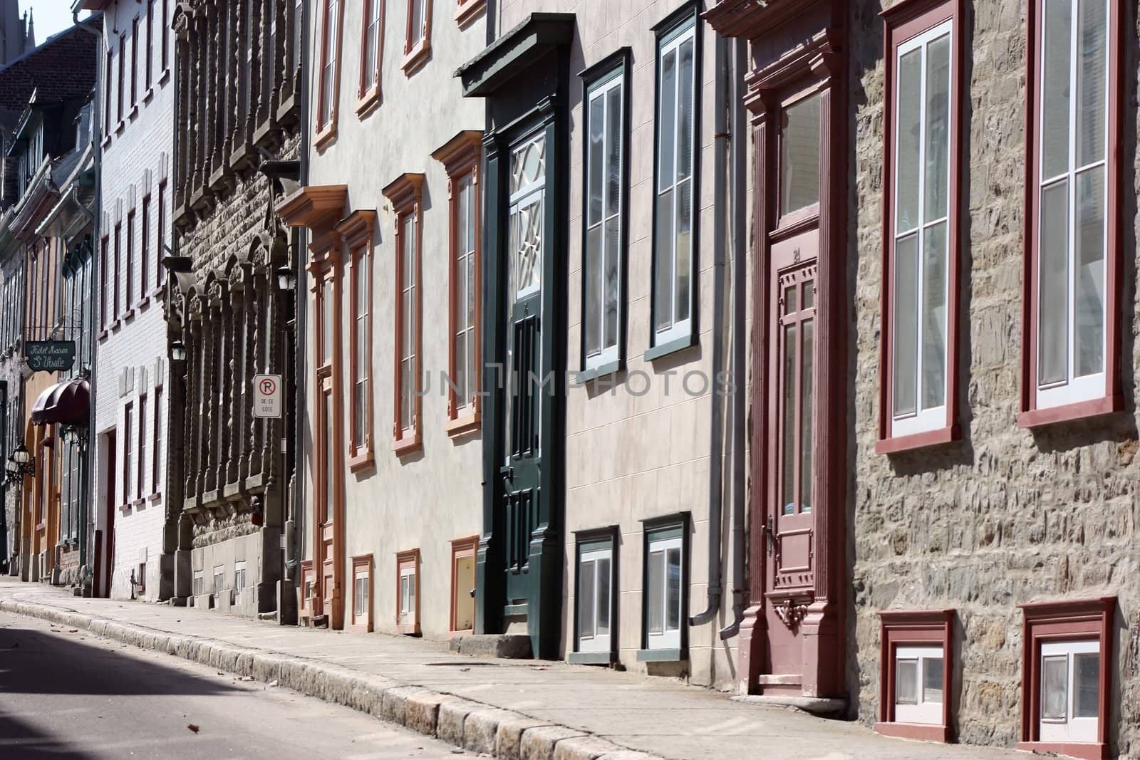 a lovely street in a historic district