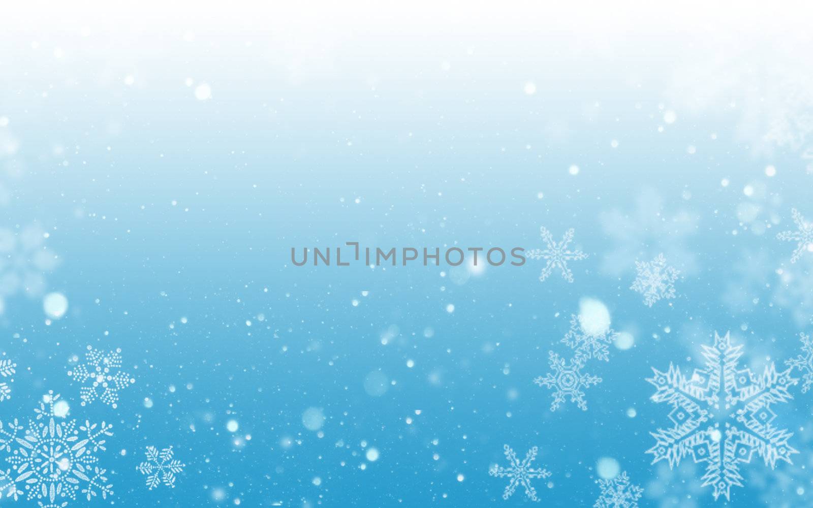 winter snowflake background