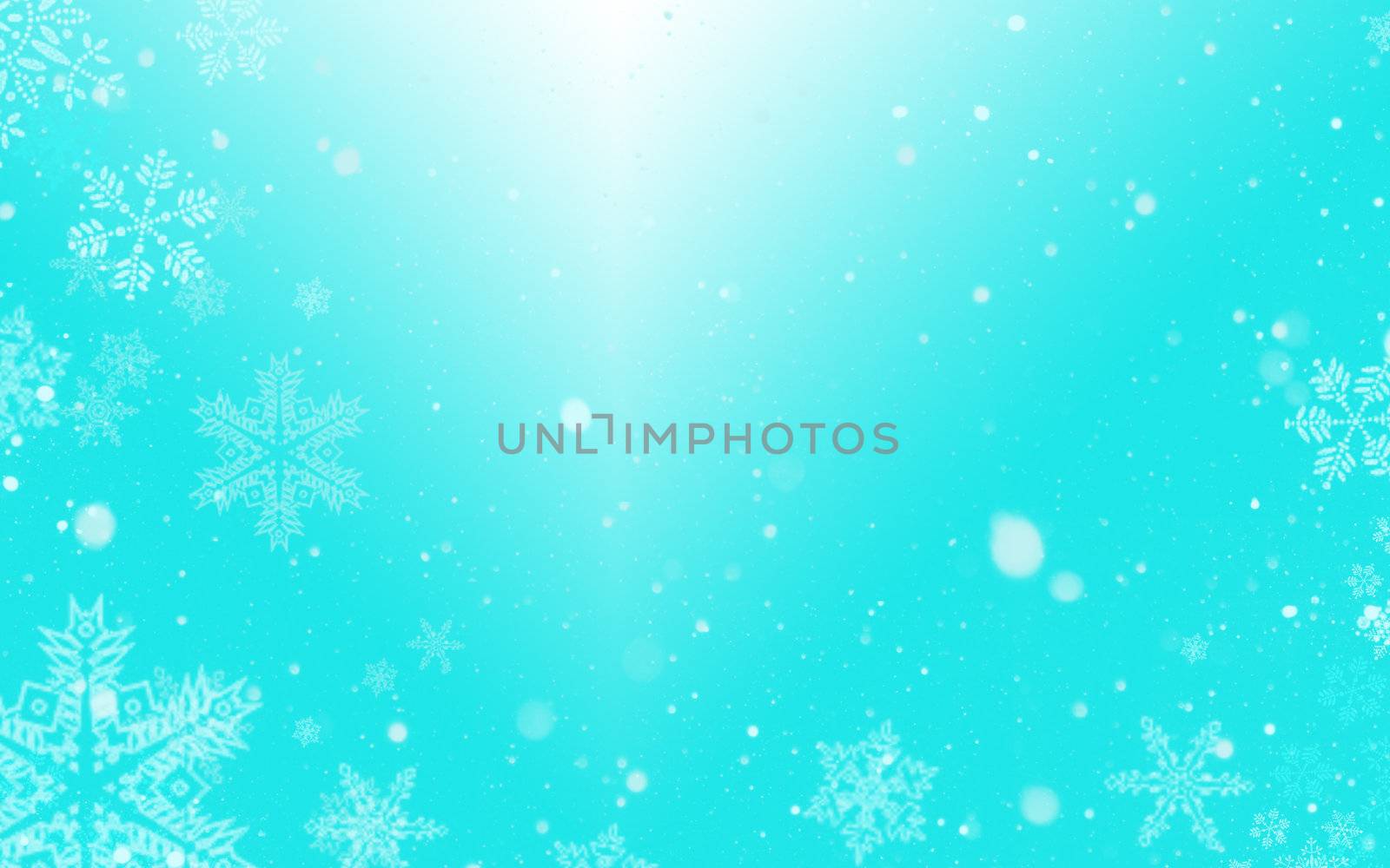 winter snowflake background